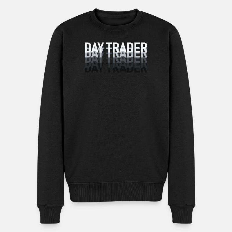 Day Trader Marché boursier Trader boursier - Pull Premium bio Homme - noir