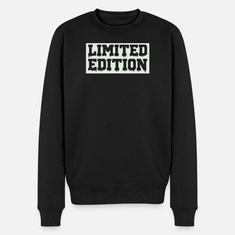 limited_edition - Pull Premium bio Homme - noir