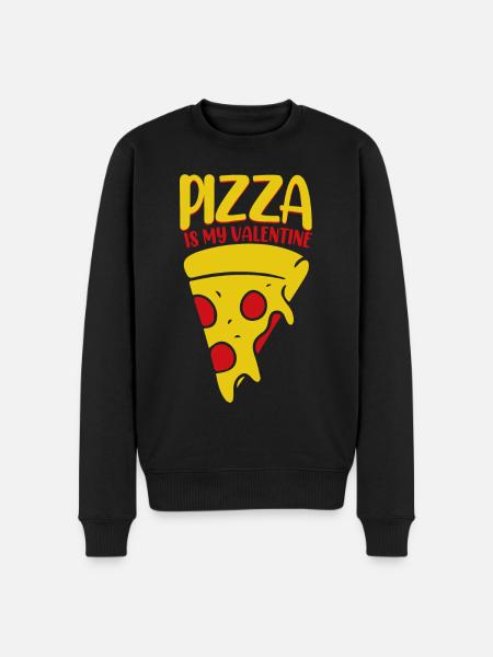 Pizza - Pull Premium bio Homme - noir