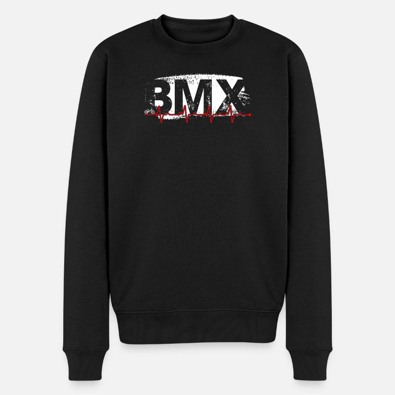 BMX Pulse Graffiti - Pull Premium bio Homme - noir