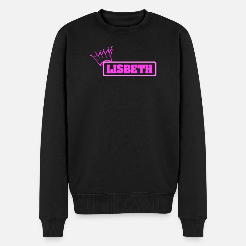 Lisbeth - Männer Premium Bio Pullover - Schwarz