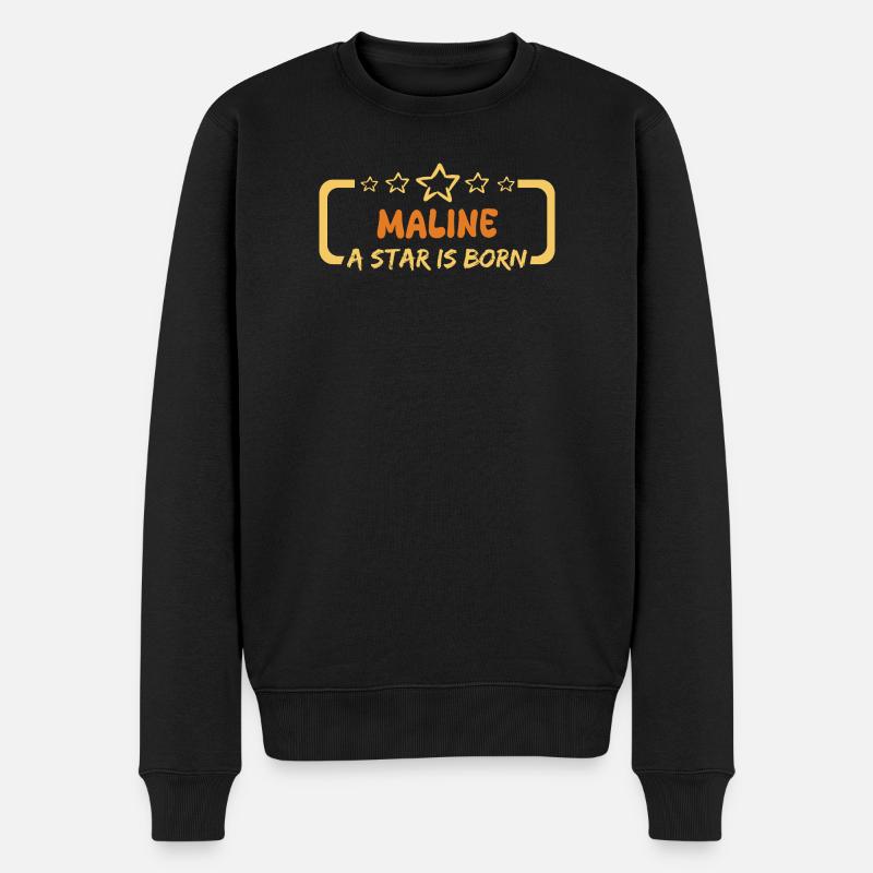 Held Maline - Männer Premium Bio Pullover - Schwarz