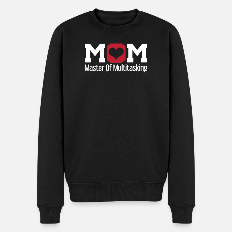 Maman Maître du design multitâche - Pull Premium bio Homme - noir