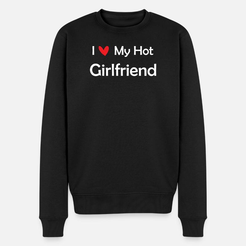 J'aime ma copine sexy - Pull Premium bio Homme - noir