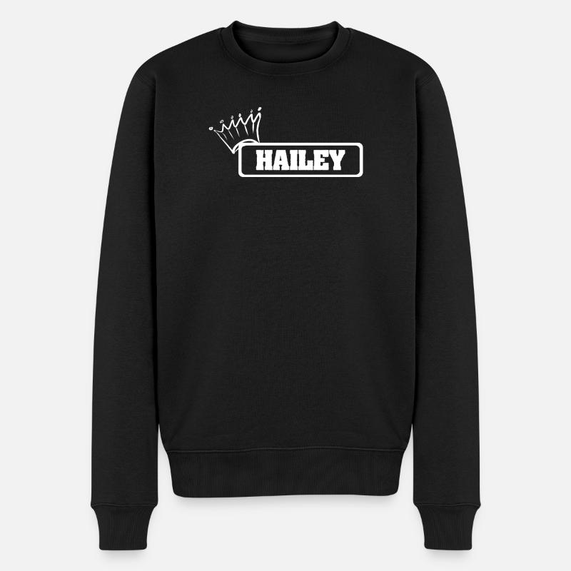 Kroenchen Hailey - Pull Premium bio Homme - noir