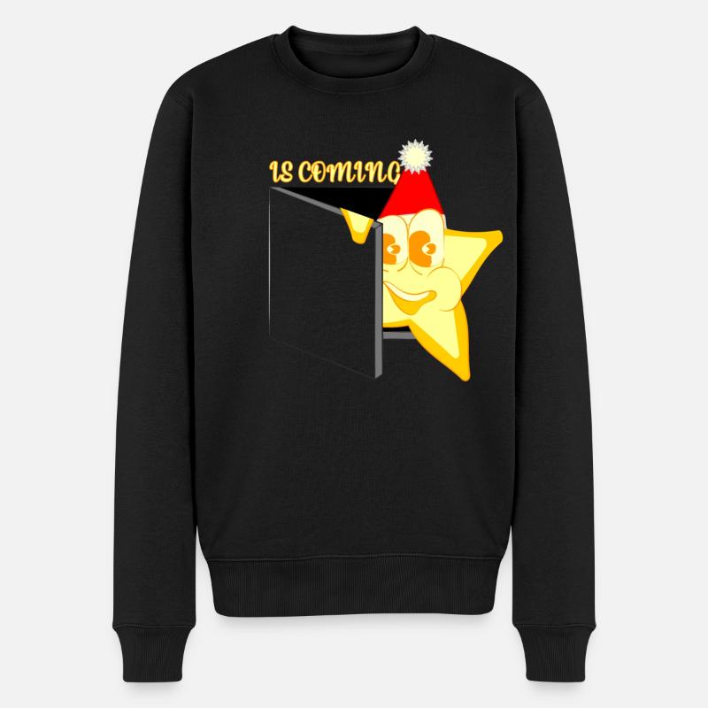 ARRIVE - Pull Premium bio Homme - noir