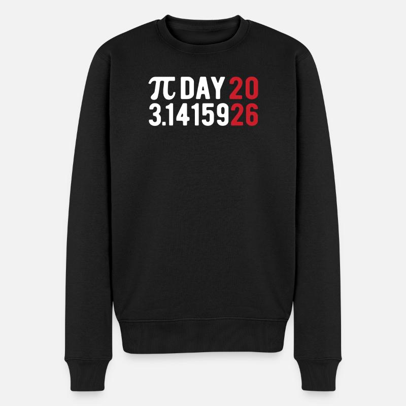 Pi Day 2026 avec le jeu des chiffres | Numéro de district 3.1415 - Pull Premium bio Homme - noir