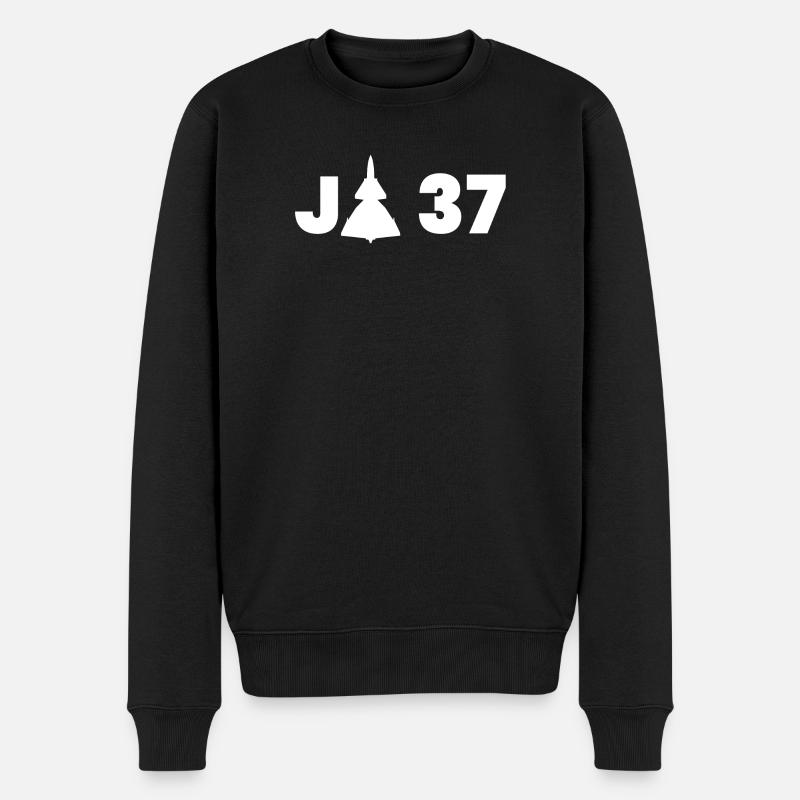 JA 37 Viggen - Pull Premium bio Homme - noir