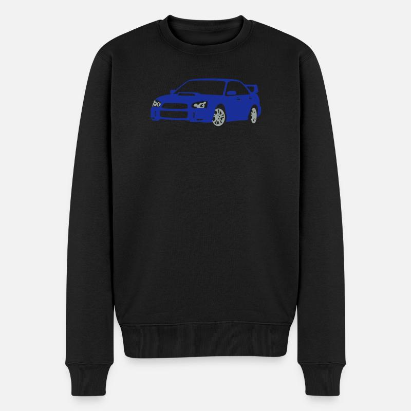 Sportcar - Männer Premium Bio Pullover - Schwarz