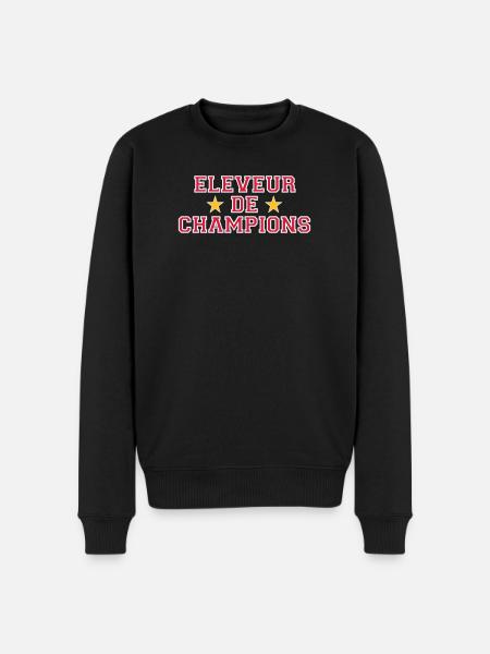 Eleveur de Champions - Pull Premium bio Homme - noir