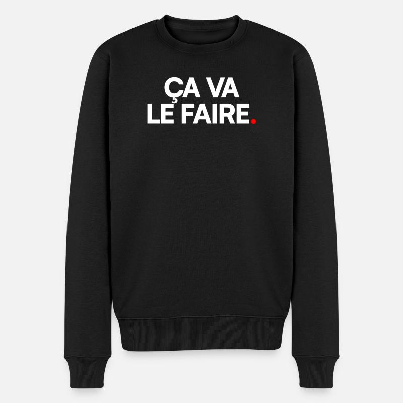 Ça va le faire - Pull Premium bio Homme - noir