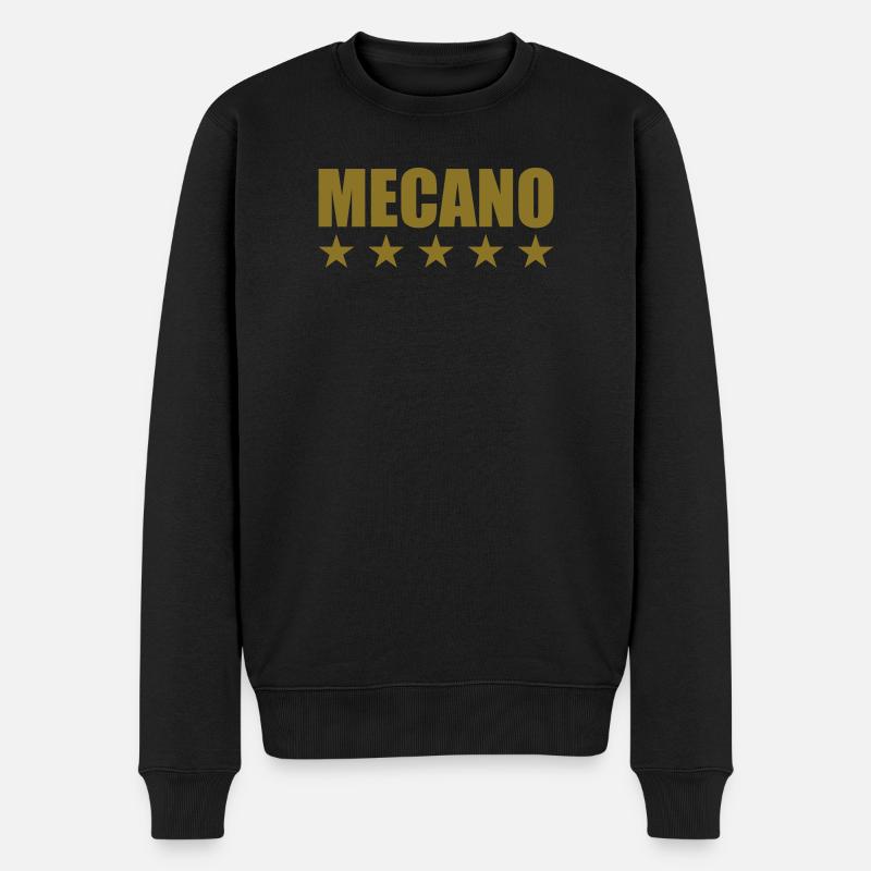 Mecano - Pull Premium bio Homme - noir