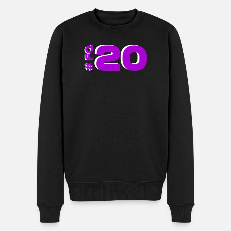 FQ20-2025-katalonien - Männer Premium Bio Pullover - Schwarz