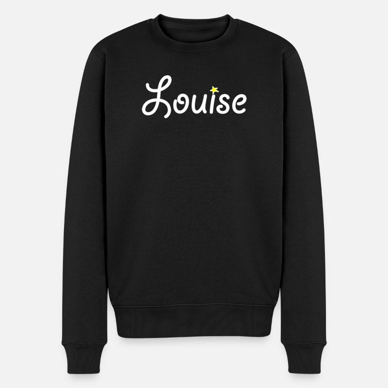 Louise - Pull Premium bio Homme - noir