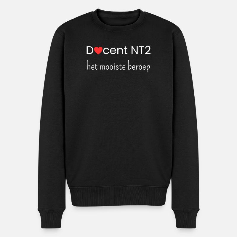 Enseignant NT2 : la meilleure profession - Pull Premium bio Homme - noir