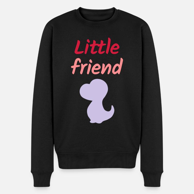 Petit ami (bébé dinosaure) - Pull Premium bio Homme - noir