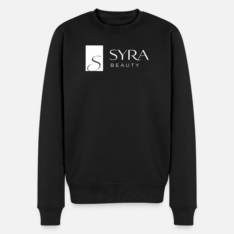 Logo SYRA Beauty : Minimalisme élégant - Pull Premium bio Homme - noir