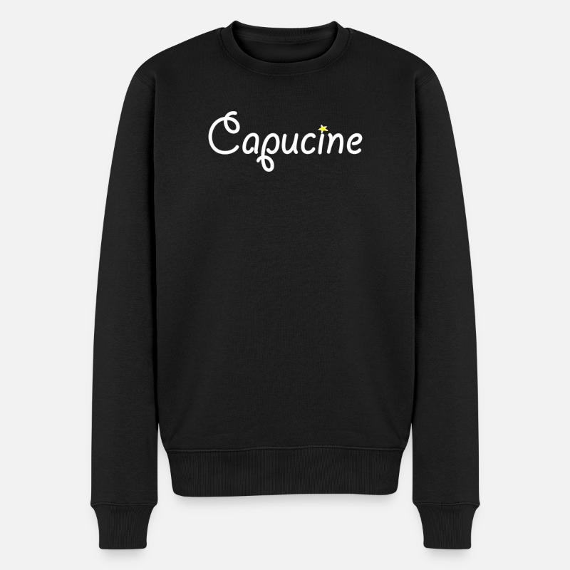 Capucine - Pull Premium bio Homme - noir