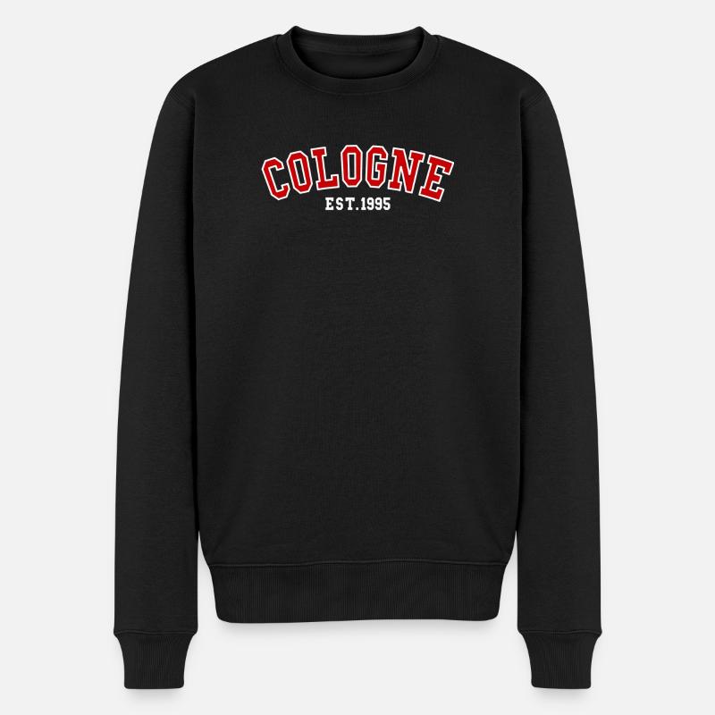 Cologne_Est_1995 - Pull Premium bio Homme - noir