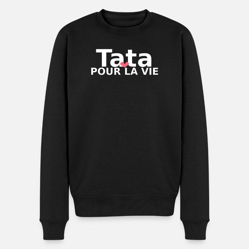 Tata pour la vie  - Pull Premium bio Homme - noir