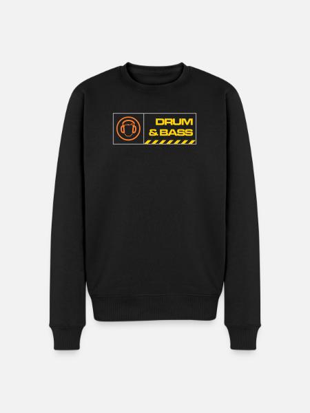 db warning - Men's Premium Organic Jumper - black