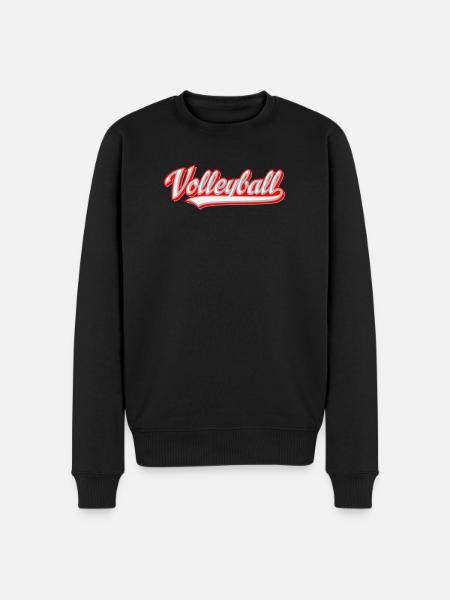 Volleyball - Men's Premium Organic Jumper - black