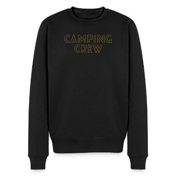 Équipe de camping - Pull Premium bio Homme - noir - Devant - Nico (187cm)