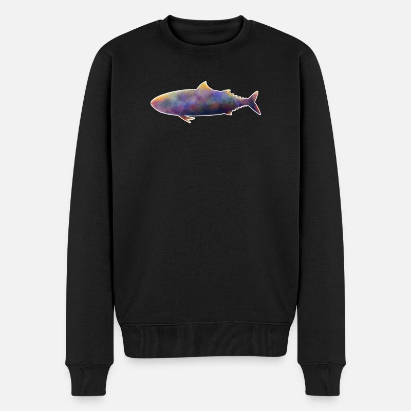 Mackerel.1 - Pull Premium bio Homme - noir
