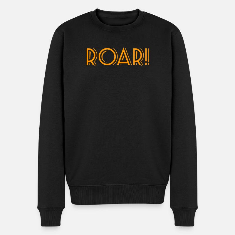 ROAR! - Pull Premium bio Homme - noir