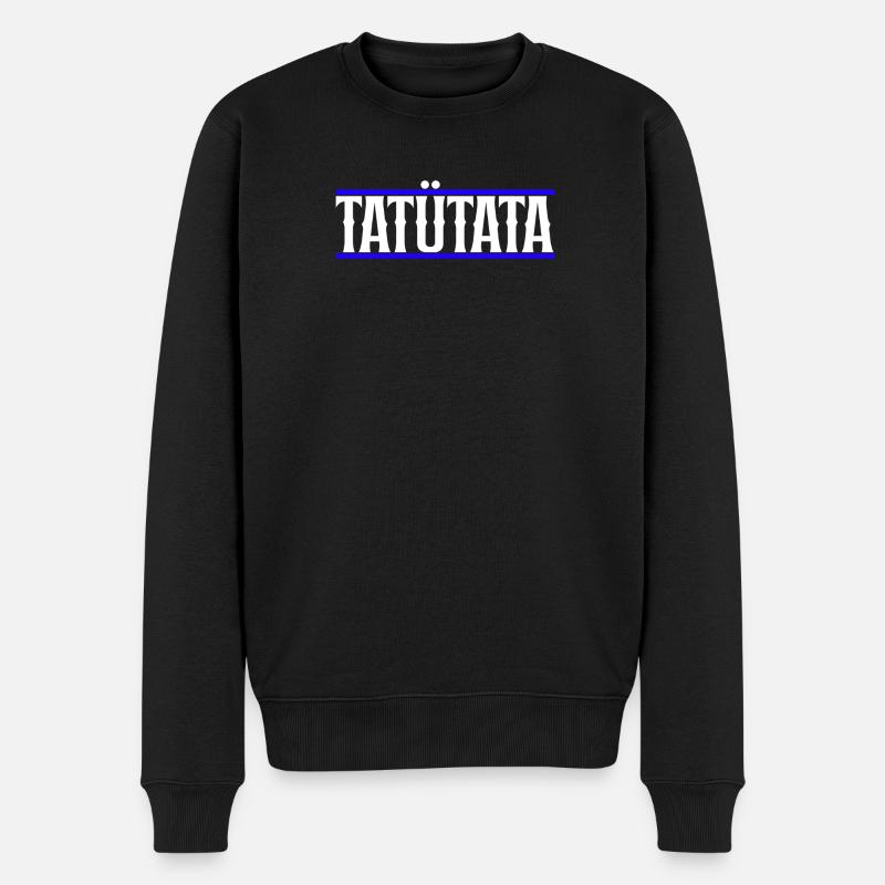 Tatuetata_- - Männer Premium Bio Pullover - Schwarz