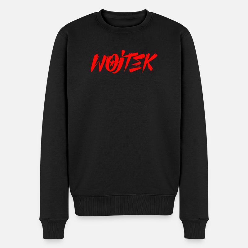 Wojtek Wojciech Geschenk - Männer Premium Bio Pullover - Schwarz