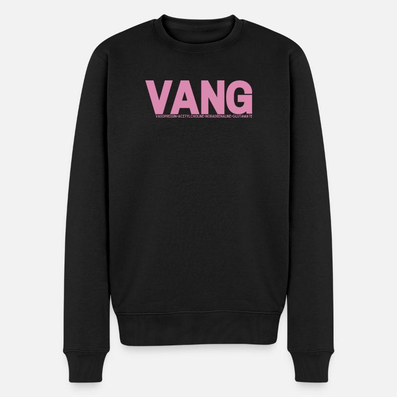 VANG - Männer Premium Bio Pullover - Schwarz