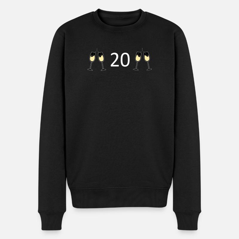 20e anniversaire 20 ans - Pull Premium bio Homme - noir