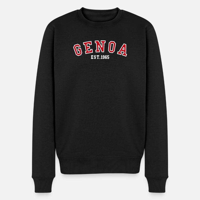 Gênes Est. 1965 - Pull Premium bio Homme - noir