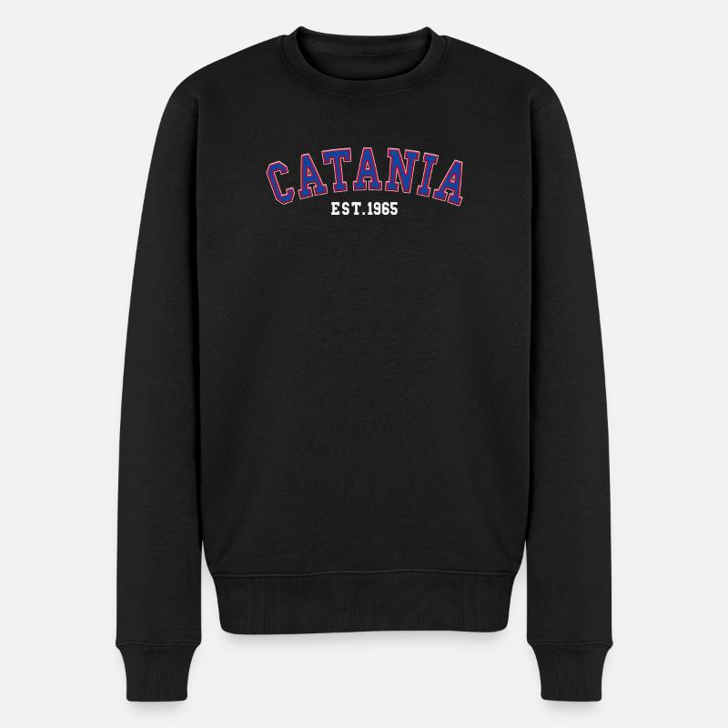 Catane Fondée en 1965 - Pull Premium bio Homme - noir
