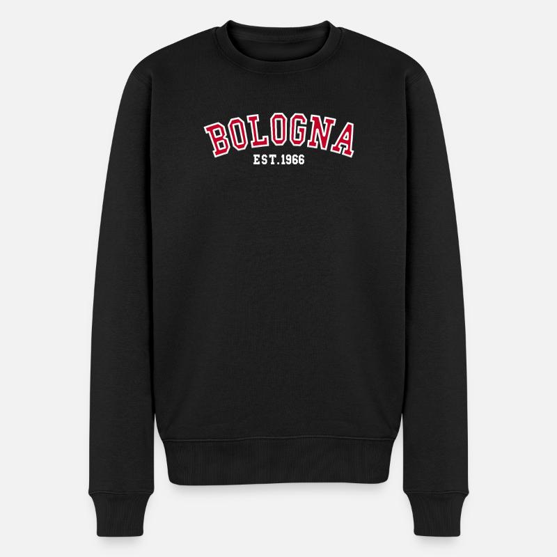 Bologne fondée en 1966 - Pull Premium bio Homme - noir
