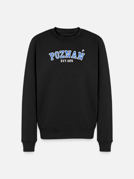 Poznań Fondée en 1976 - Pull Premium bio Homme - noir