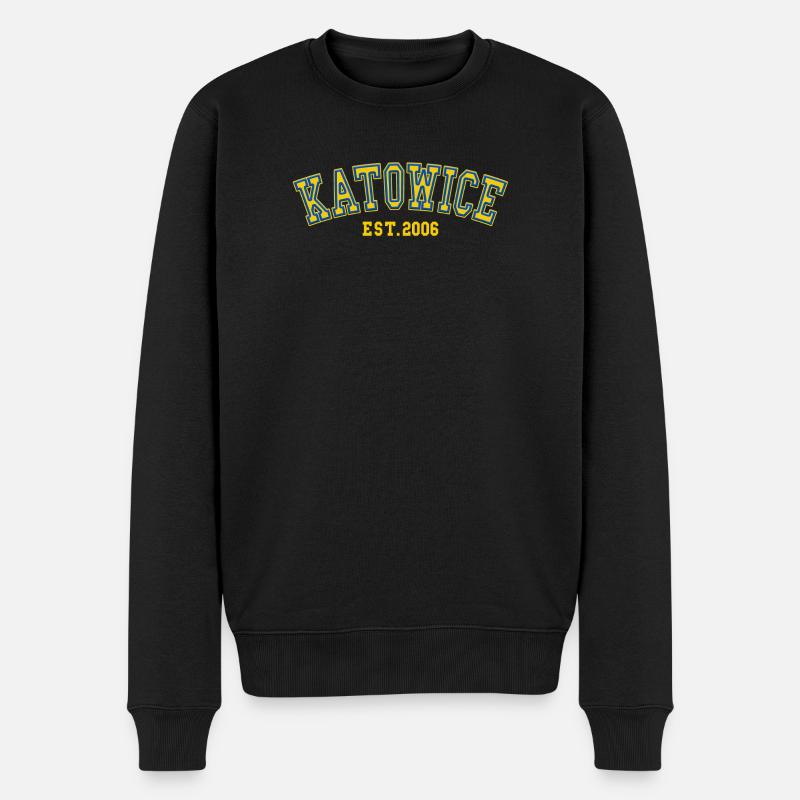 Katowice Fondée en 2006 - Pull Premium bio Homme - noir