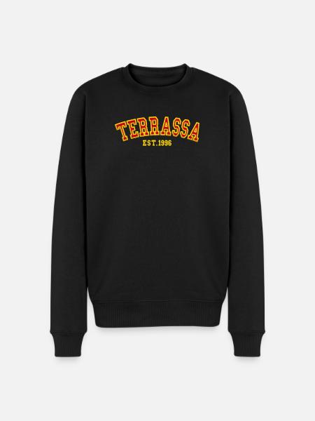 Terrassa Est. 1996 - Men's Premium Organic Jumper - black