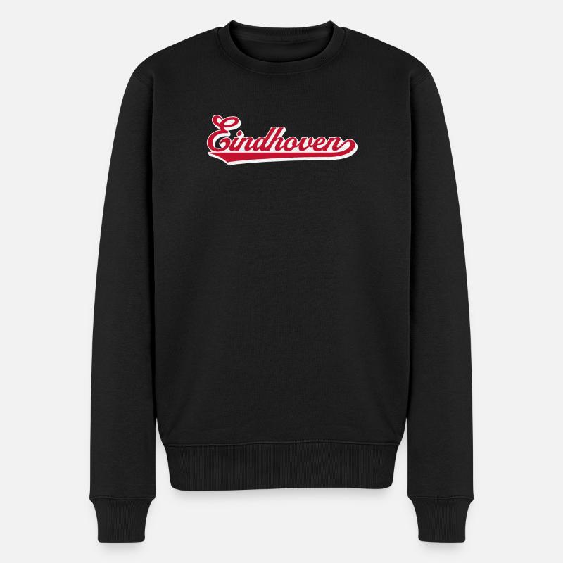 Eindhoven Script City Logo - Pull Premium bio Homme - noir