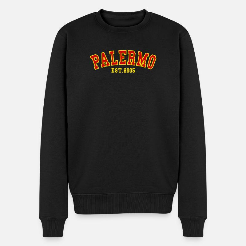 Palerme Est.2005 - Pull Premium bio Homme - noir