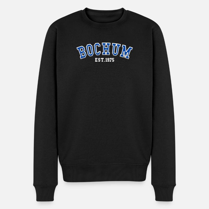 Bochum Est. 1975 - Pull Premium bio Homme - noir