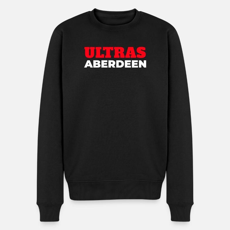 Ultras Aberdeen - Männer Premium Bio Pullover - Schwarz