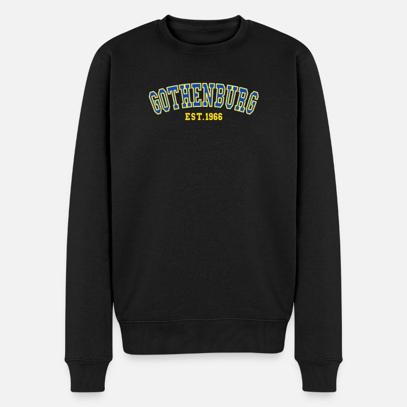Göteborg Fondée en 1966 - Pull Premium bio Homme - noir