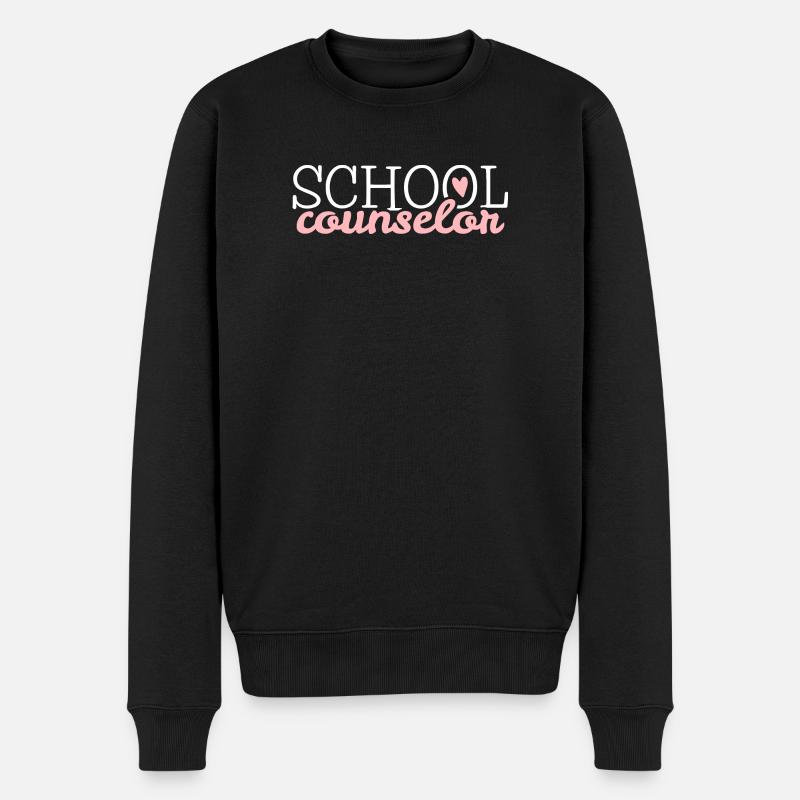 Schulberater Berufsberater - Männer Premium Bio Pullover - Schwarz
