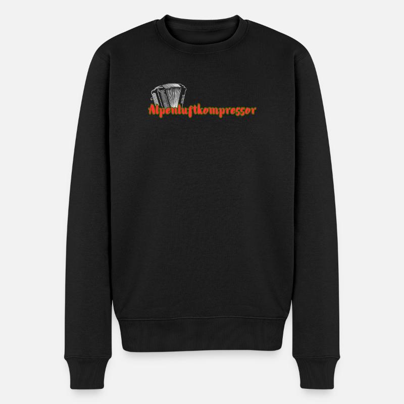 Alpenluftkompressor_2 - Pull Premium bio Homme - noir