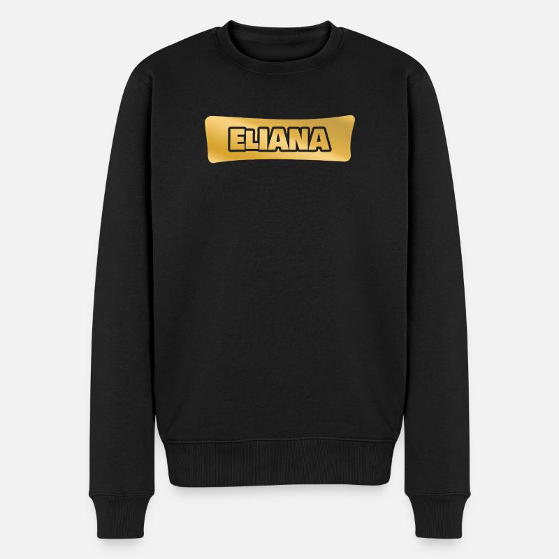 Cadeau pour Eliana - Pull Premium bio Homme - noir