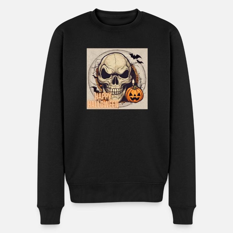 Joyeux Halloween - Halloween Design - Pull Premium bio Homme - noir
