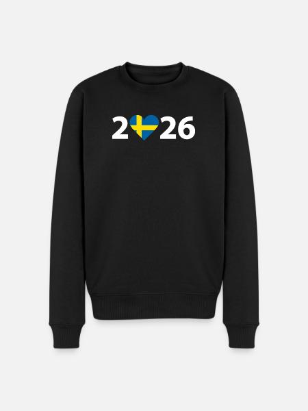 J’aime Suède 2026, Suède 2026 - Pull Premium bio Homme - noir
