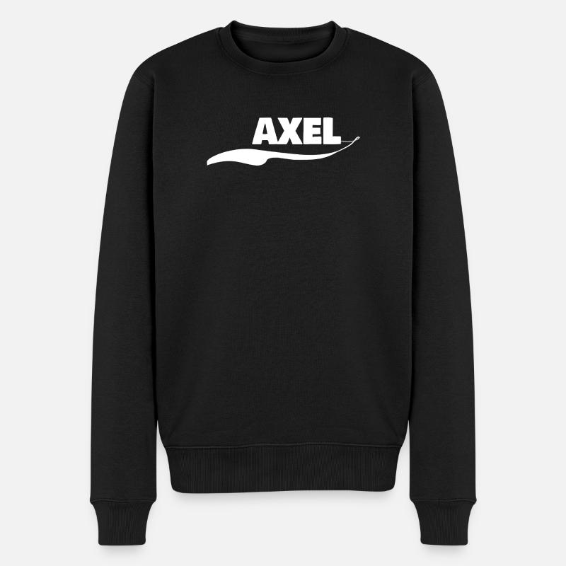 Gift Axel - Pull Premium bio Homme - noir